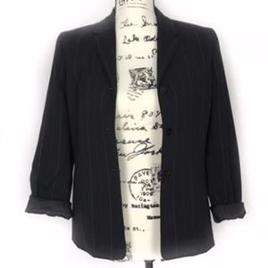 Casual Corner Annex Pin Stripe Stretch Blazer